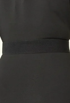 Hot Tropic Black Starfish Detail Elasticated Belt