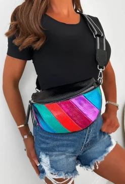 Slay Babe Multi Metallic Bum Bag